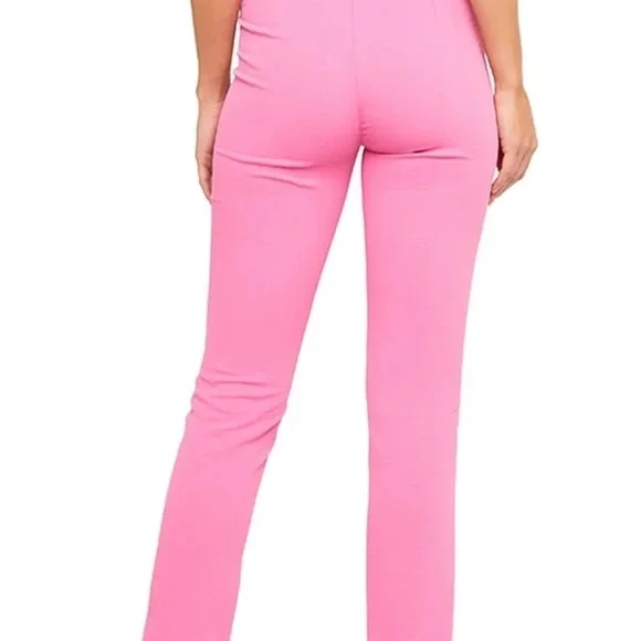 BARDOT THERESE BUCKLE PANT PINK POP - Picture 3 of 3